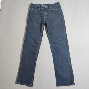 Blue notes Zack Slim Straight Jeans men's sz 30X32 dark washed ink blue low rise